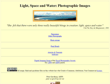 Tablet Screenshot of lightspacewater.net